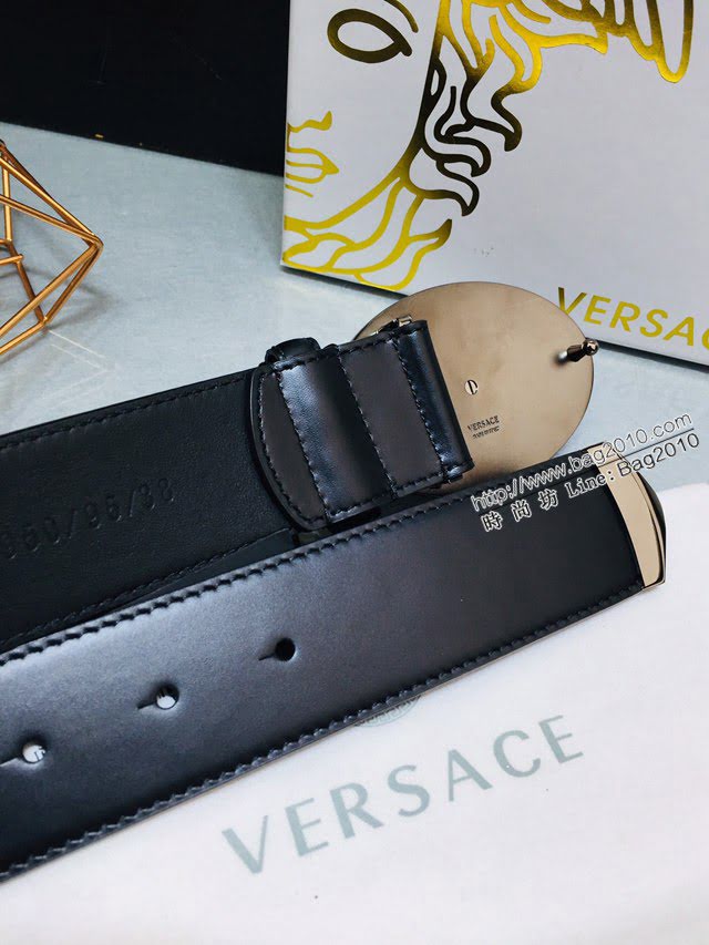 VERSVE高端皮帶 範思哲男士圓形扣皮帶  jjp1157